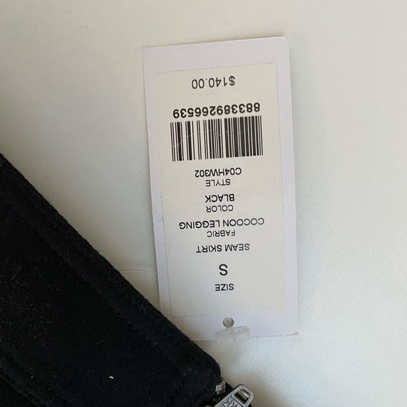 NWT classic black Helmut Lang mini skirt - Picture 5 of 6